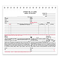 Custom Printed Bill of Lading