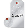 Embossable Tags
