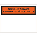 Bilingual Packing List Enclosed Envelopes
