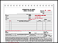 Custom Printed Bill of Lading