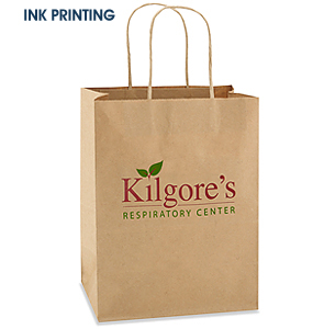 Custom Ink Printed Paper Bags
