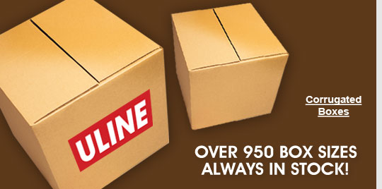 Cardboard Boxes - Over 950 Box Sizes Always In Stock!
