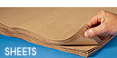 Indented Kraft Paper Sheets