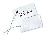 Uline White Tyvek® Tags