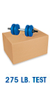 275 LB. TEST BOXES