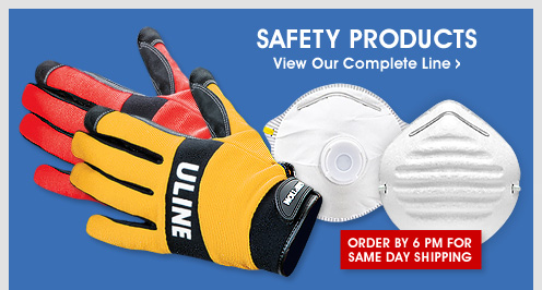 Uline - Safety Products - View Our Complete Line - Order by 6 PM for Same Day Shipping