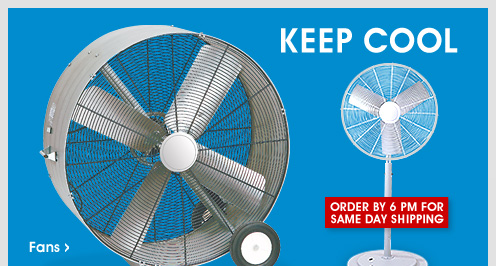 Uline - Keep Cool - Fans - Order by 6 PM for Same Day Shipping