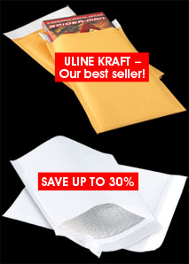 Uline Self-Seal Bubble Mailer Sale