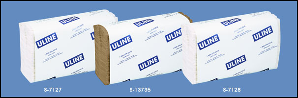 ULINE Folded Towels